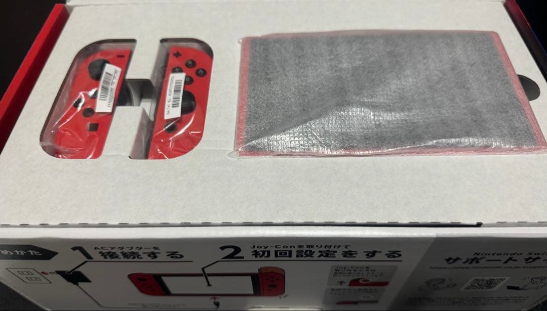 Nintendo Switch マリオレッド×ブルーセット　キャリングケース付