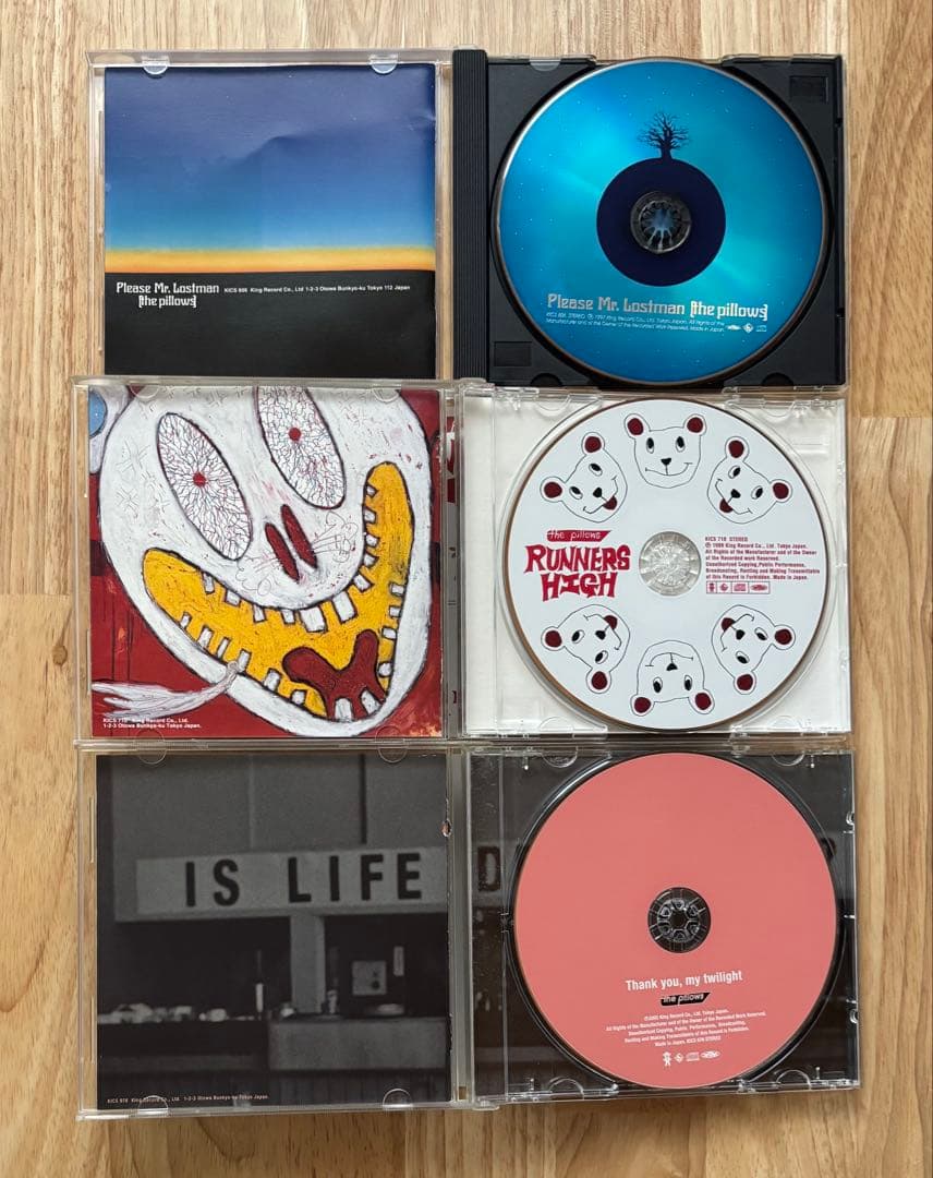 the pillows CD アルバム 11枚 レンタル使用品