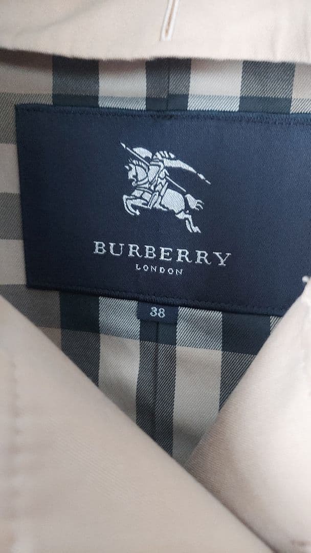 Burberry London　ベージュ トレンチコート 38