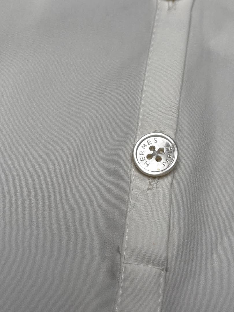 HERMES（エルメス）コットン素材　シャツワンピース