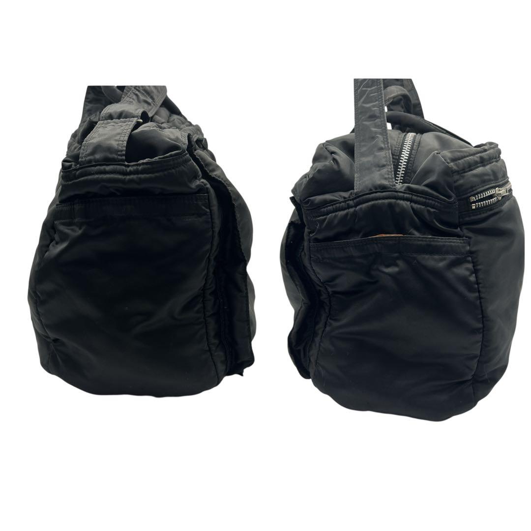 PORTER タンカー ダッフルバッグ 大容量 黒 ショルダー付　ボストンバッグ