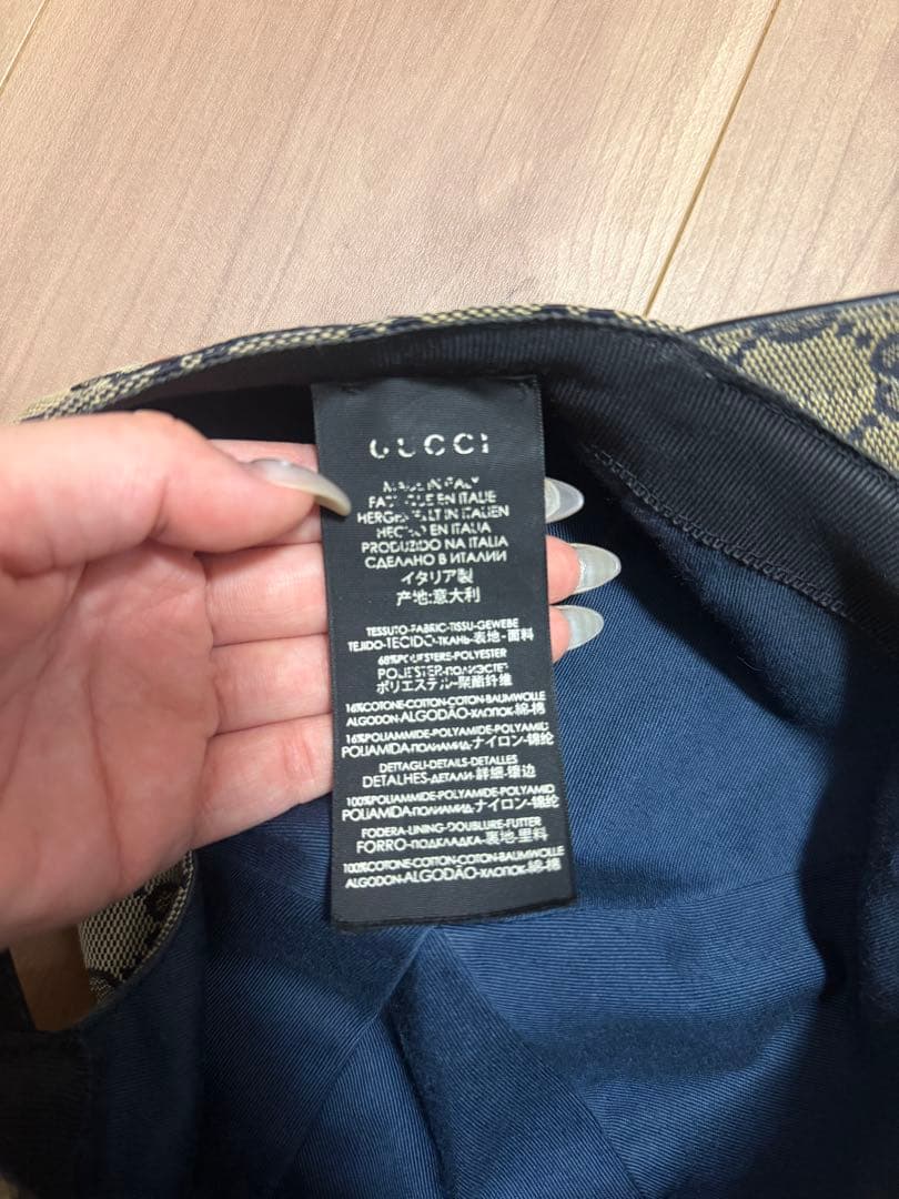 Gucci GGパターン ベースボールキャップ