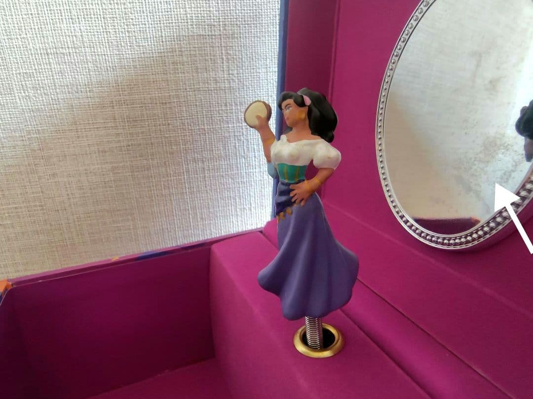 ◆Disney◆エスメラルダ◆ジュエリーボックス◆オルゴール◆ノートルダムの鐘◆