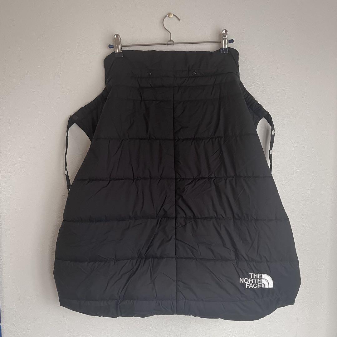 THE NORTH FACE 黒 シェルブランケット フード付き ノースフェイス