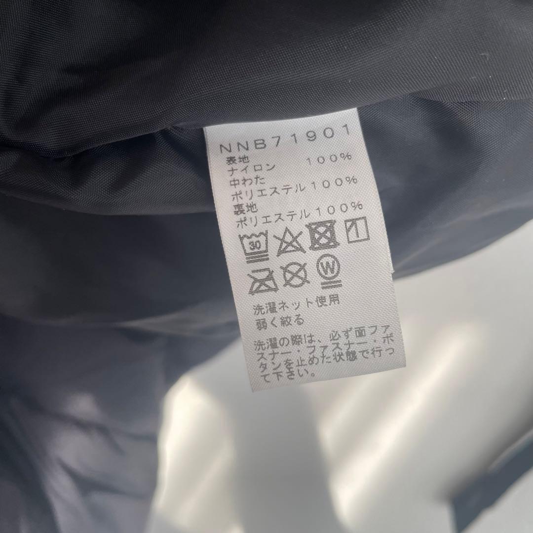 THE NORTH FACE 黒 シェルブランケット フード付き ノースフェイス