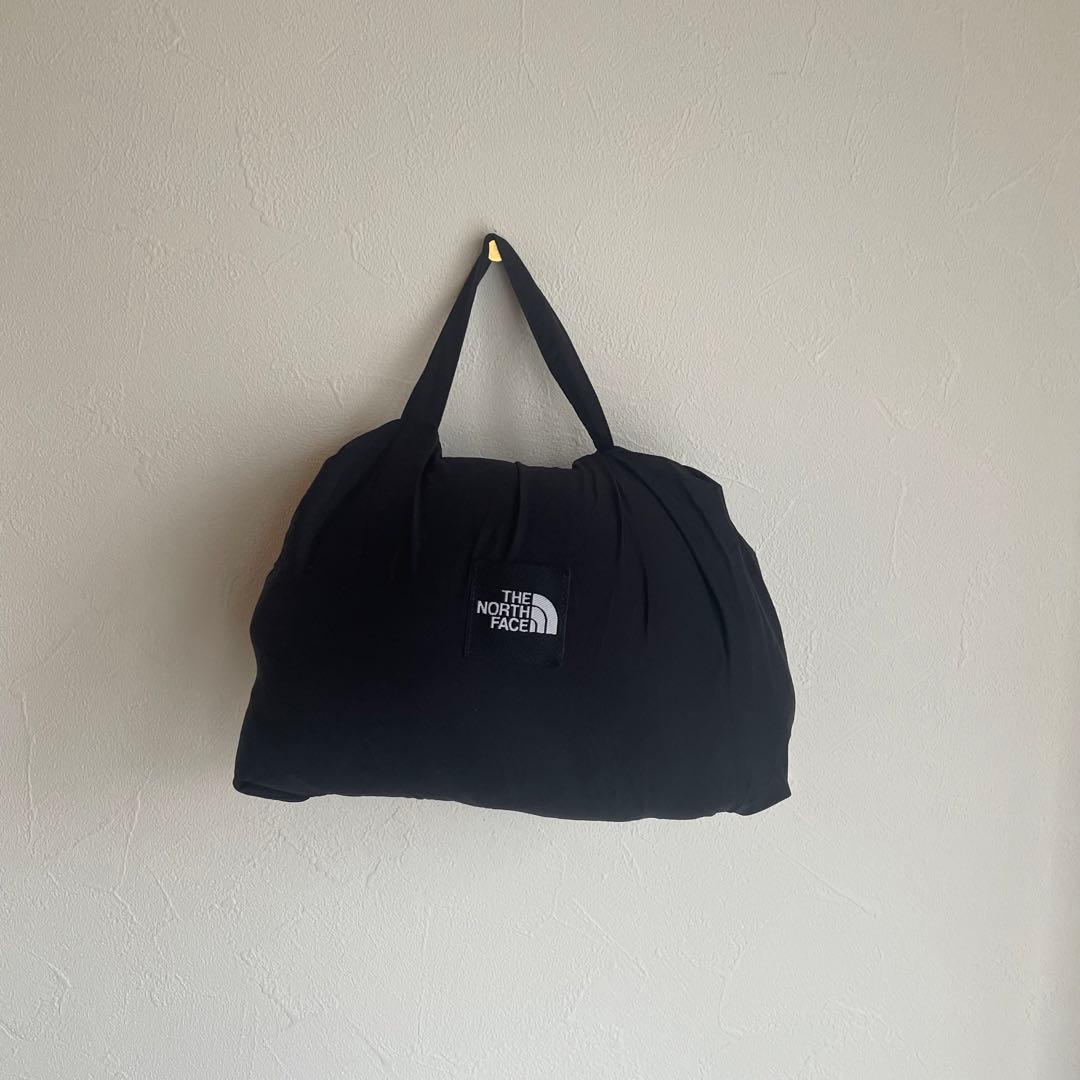 THE NORTH FACE 黒 シェルブランケット フード付き ノースフェイス