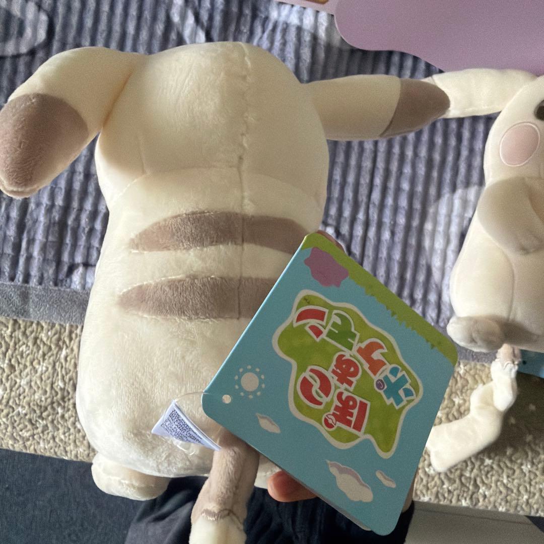 チ*マ様 【即日発送】ぬいぐるみ ぽこ あ ポケモン ピカチュウ（うすいろ）【新