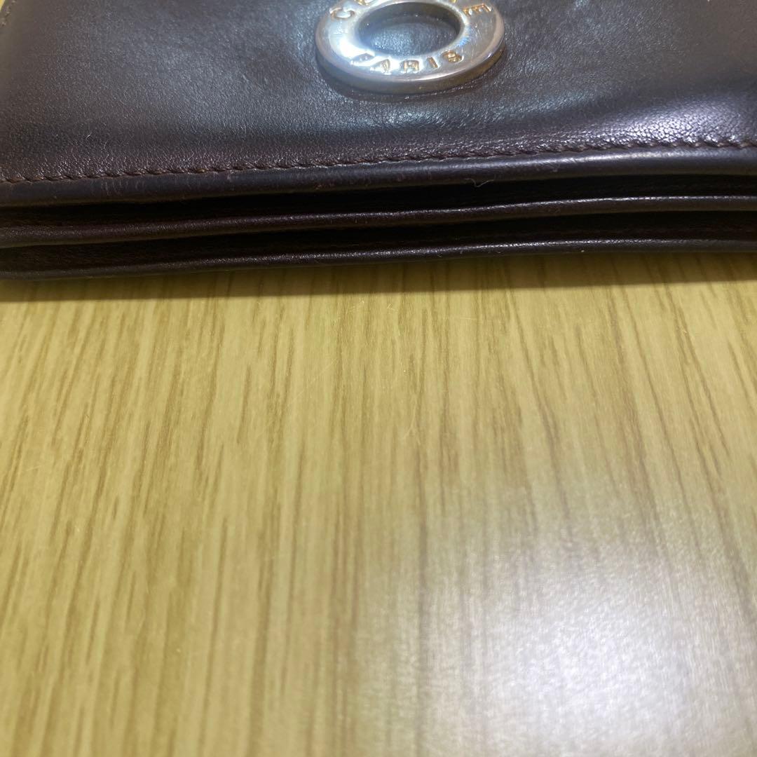 CELINE セリーヌ 二つ折り財布 サークルロゴオールドセリーヌ ヴィンテージ