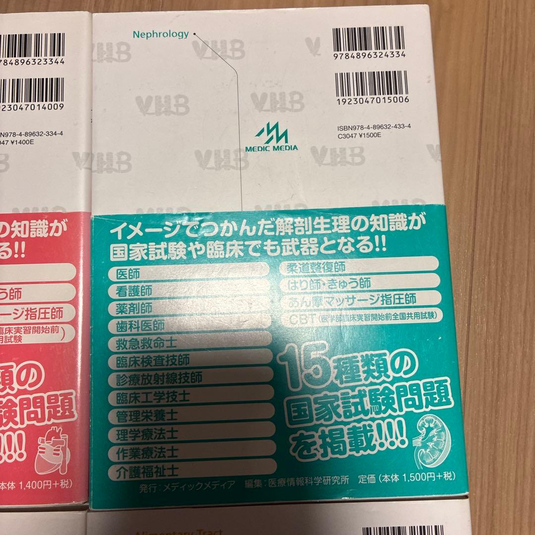 イメカラ 解剖生理 4冊セット
