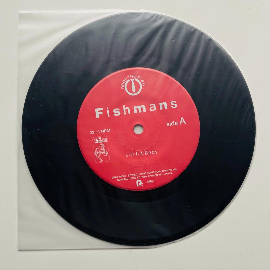 貴重 レコード ムビチケ付 フィッシュマンズ Fishmans いかれたBaby