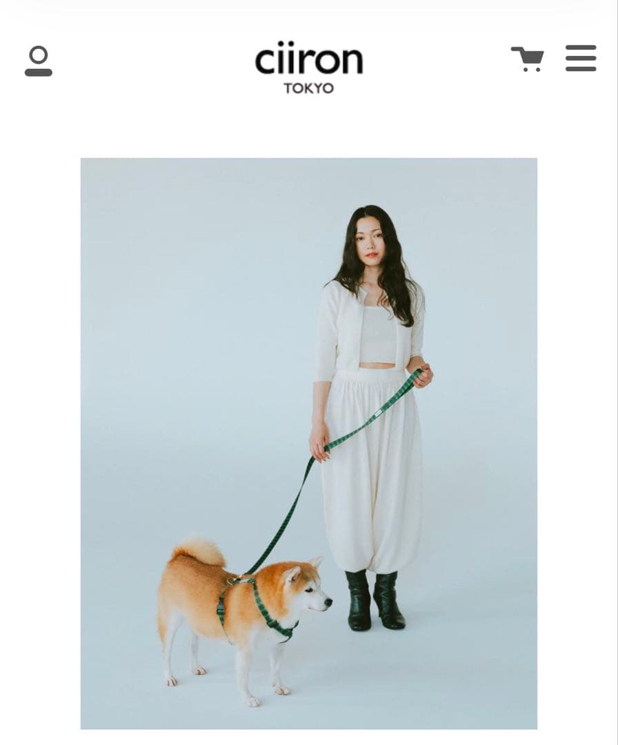 【新品未使用】ciiron TOKYO ハーネス、リード、ショルダーリードセット