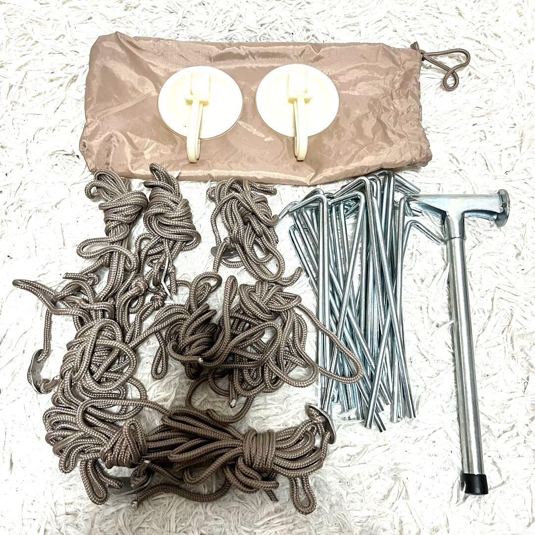 美品 ロゴス Tradcanvas PANELドゥーブルXL 2ルームテント