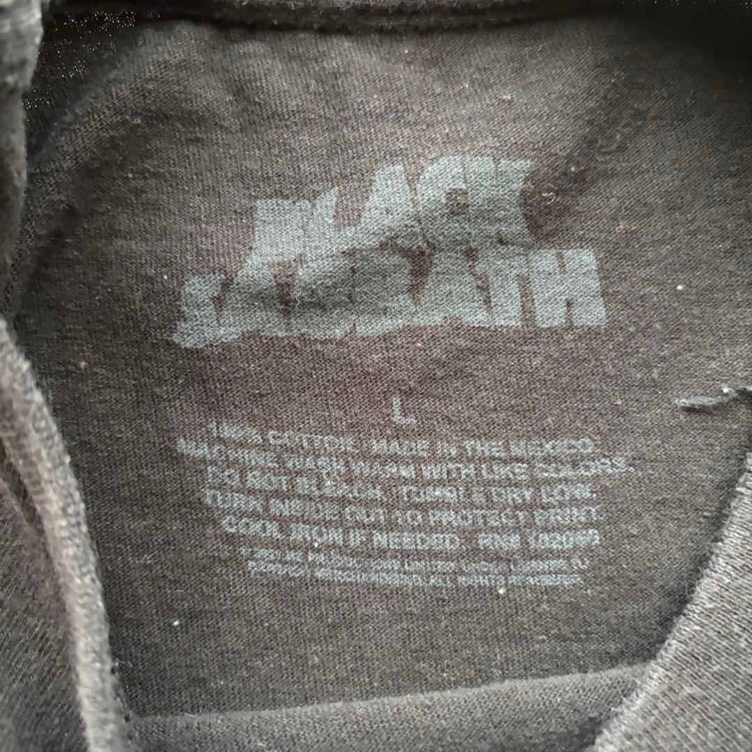 BLACK SABBATH ノースリーブTシャツ 黒 Lサイズ　バンド　メタル
