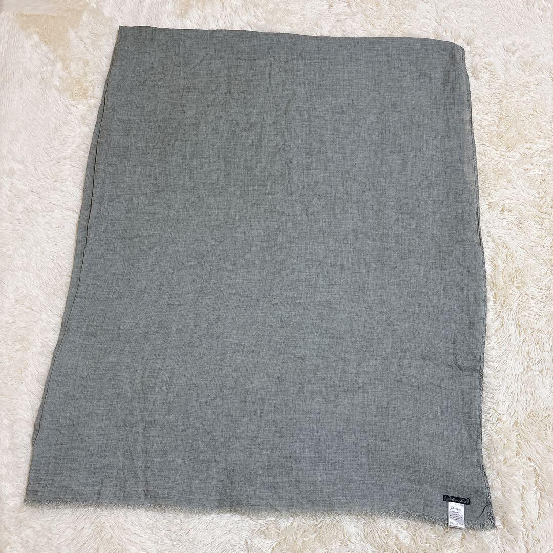 人気☆ファリエロサルティ ストール アズーラ 大判 モダール カシミヤ グレー系