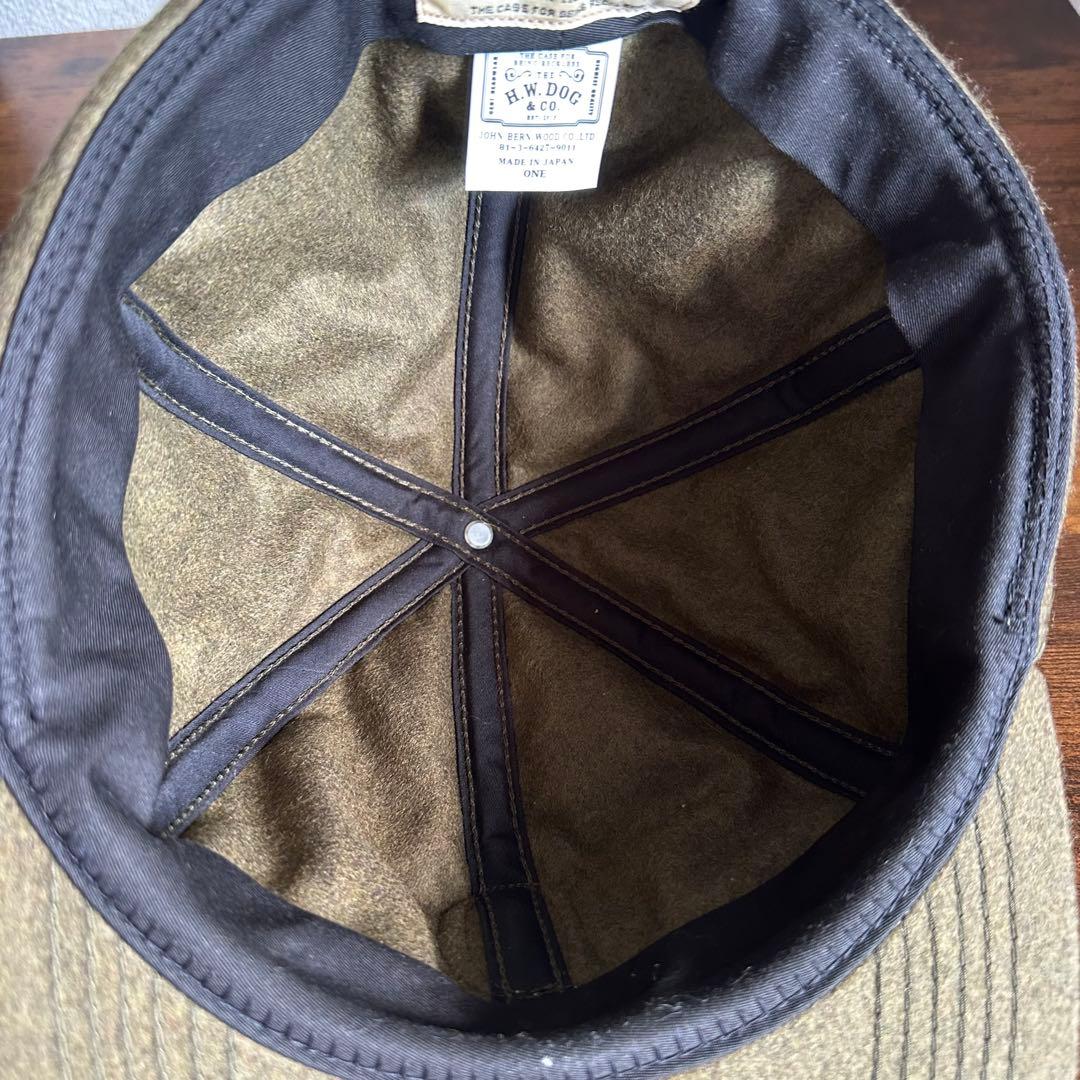 帽子 THE H.W.DOG&CO. QT REFLECT CAP Olive
