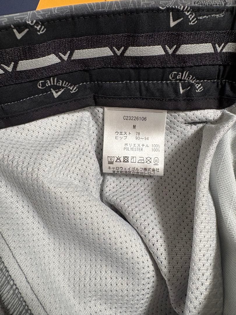 Callaway 新品ゴルフパンツ men's M ⭐︎8WAYストレッチ