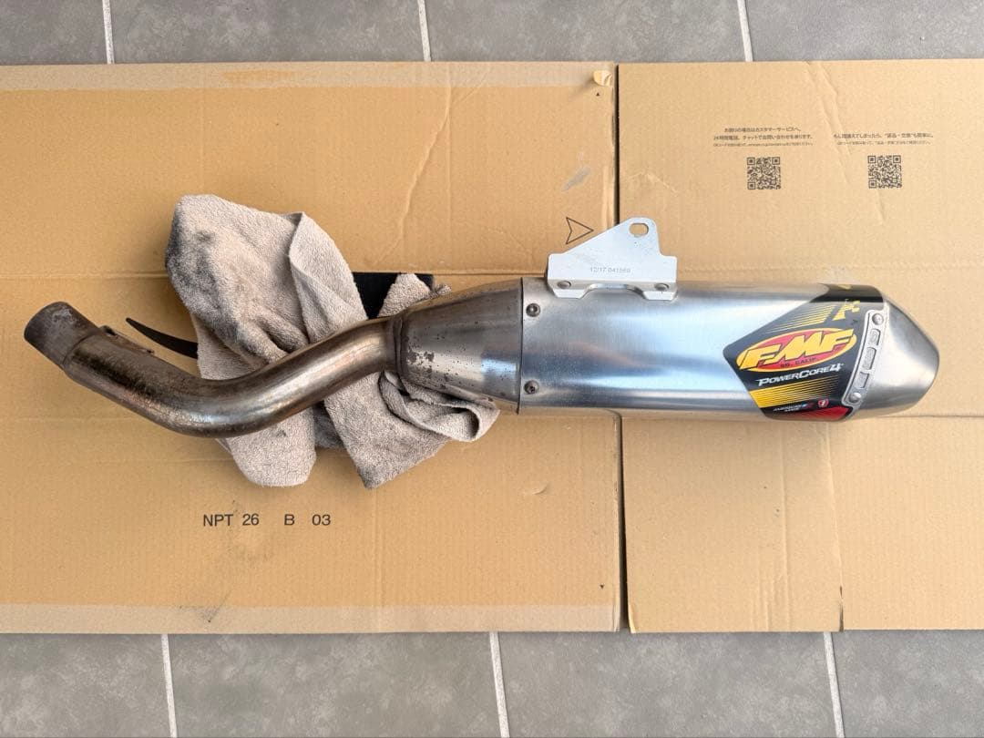 FMF Powercore 4 　CRF250rally md44 マフラー