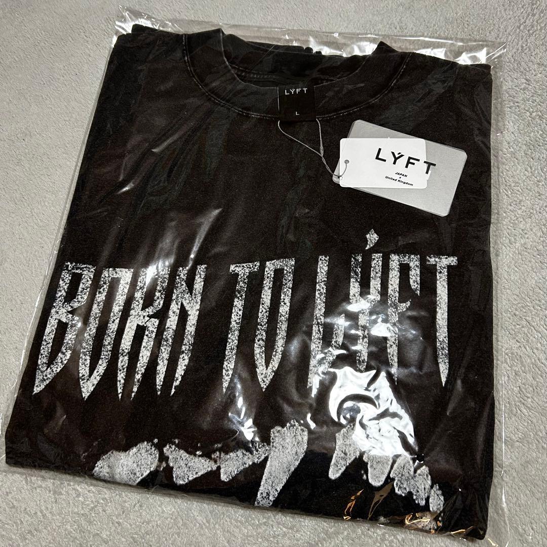 【新品】LYFT FANG GRAPHIC Tシャツ　ブラック Lサイズ