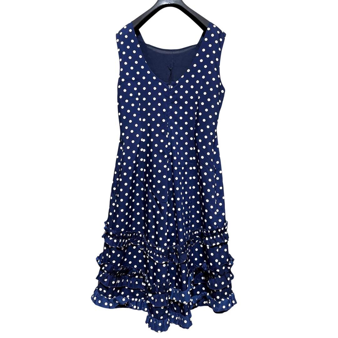【COMME des GARÇONS】ワンピース ネイビー