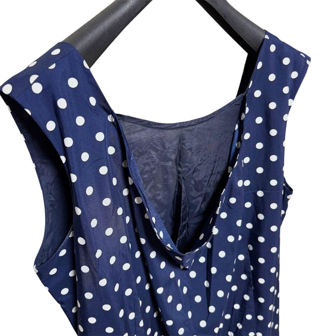 【COMME des GARÇONS】ワンピース ネイビー