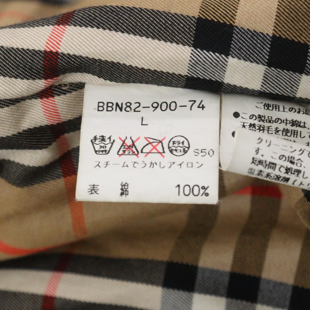【美品】Burberrys バーバリー ダウンコート ノバチェック フード着脱可