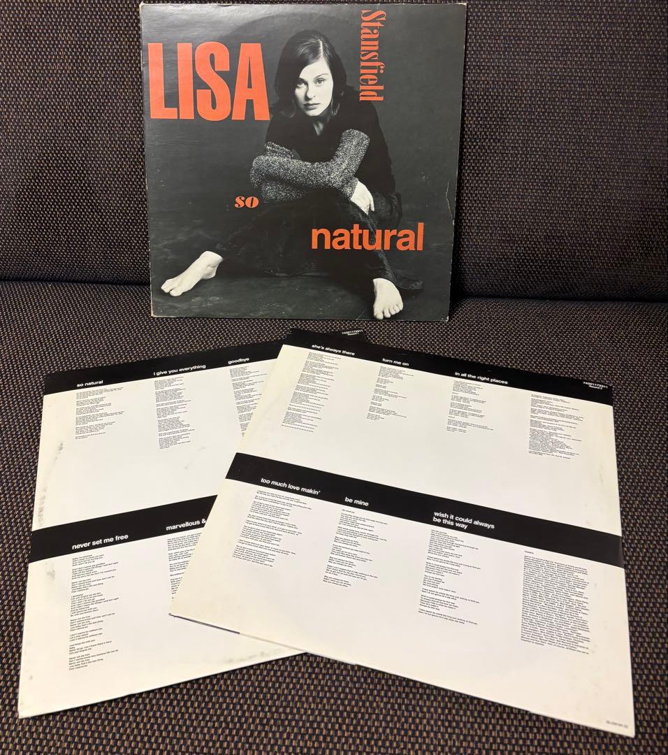 (USED)LISA STANSFIELD SO NATURAL レコード2枚組