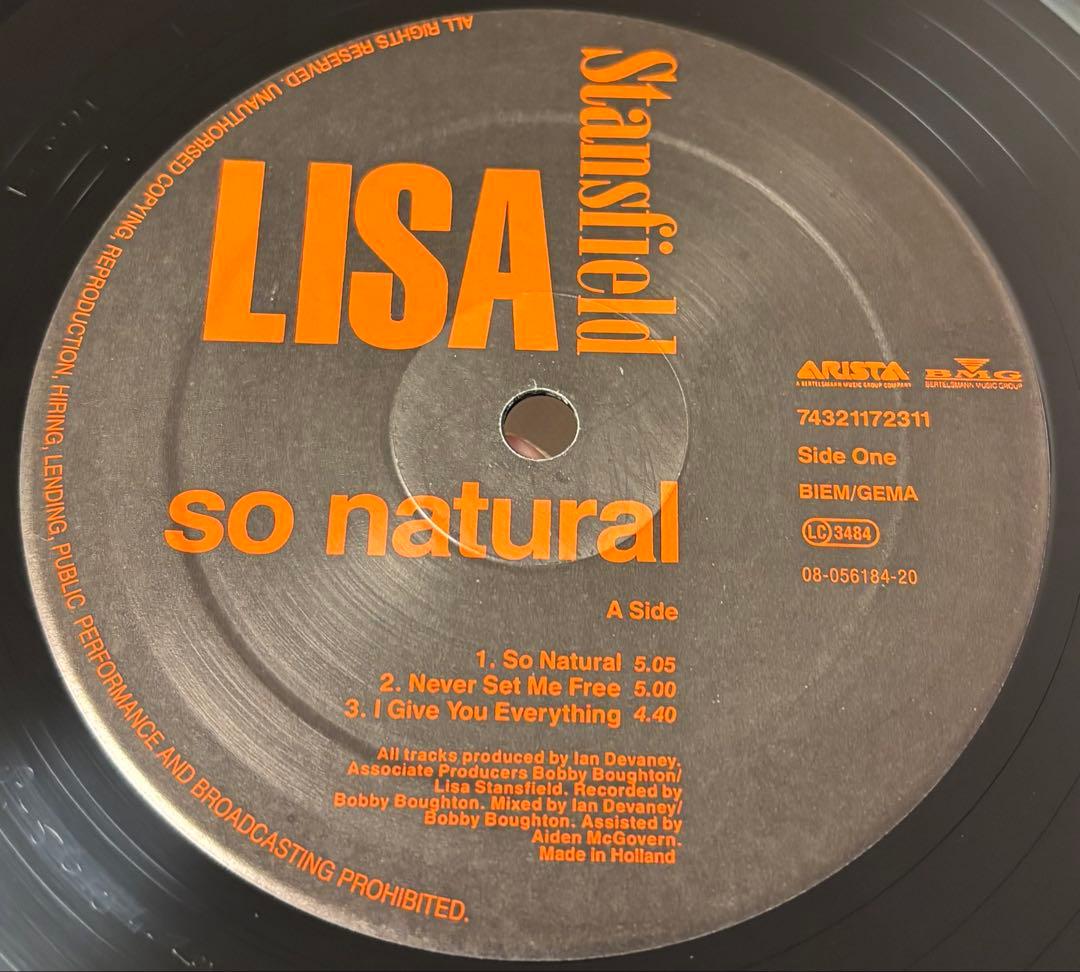 (USED)LISA STANSFIELD SO NATURAL レコード2枚組