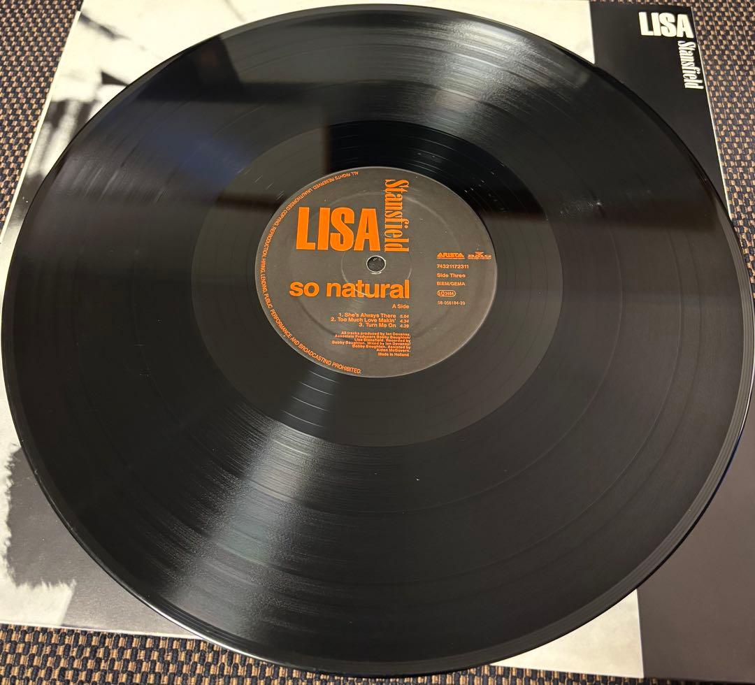 (USED)LISA STANSFIELD SO NATURAL レコード2枚組