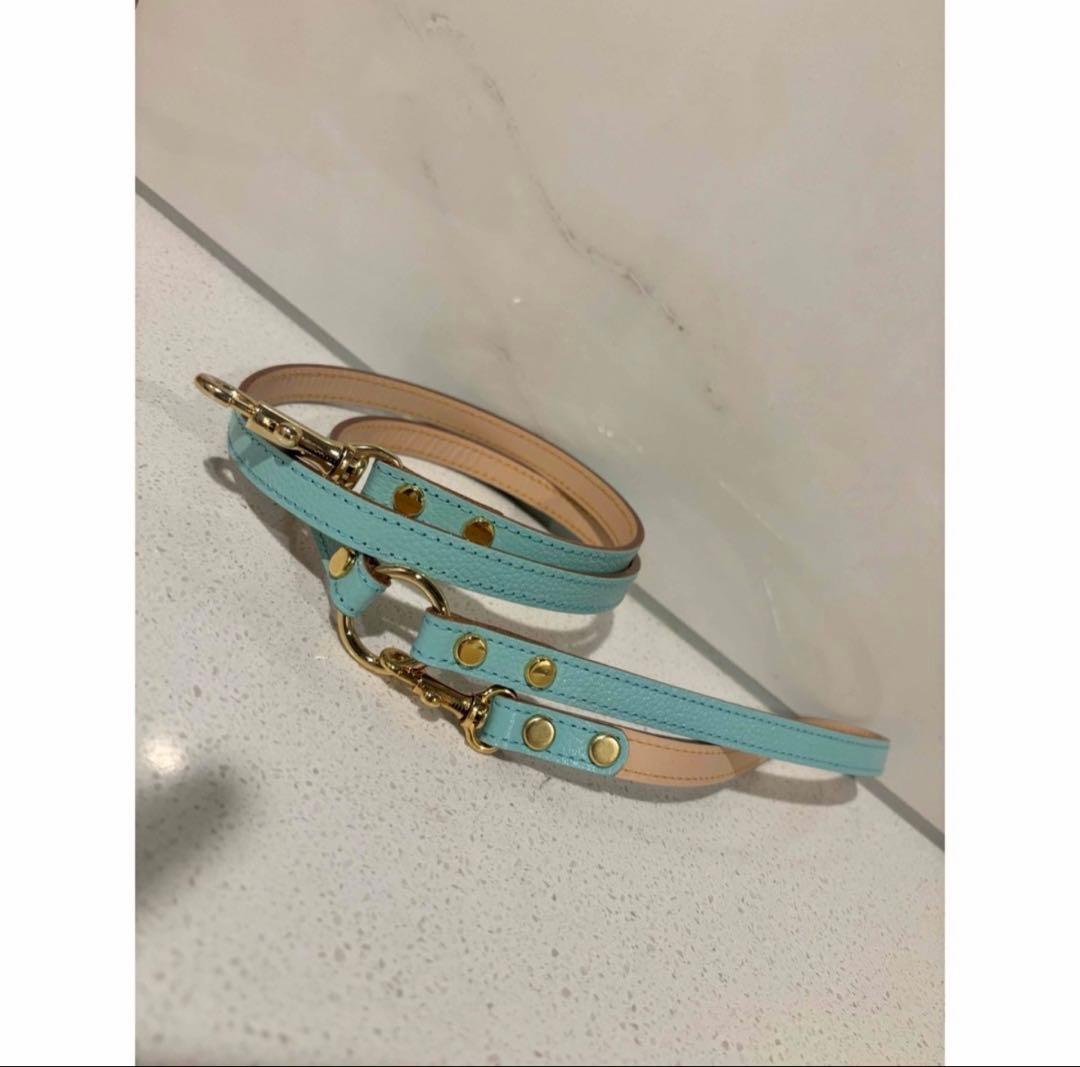 新品 BIRDIE ボニーリードS 本革 ブルー