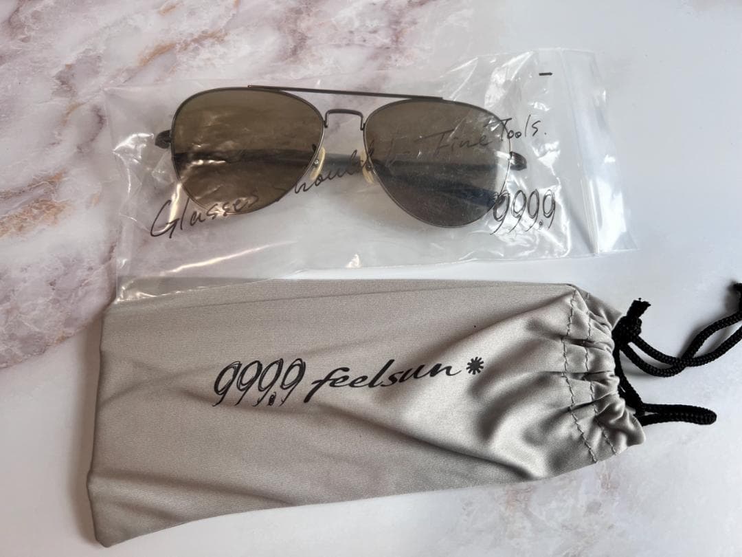 999.9 フォーナインズサングラスF−12S新品未使用col.3