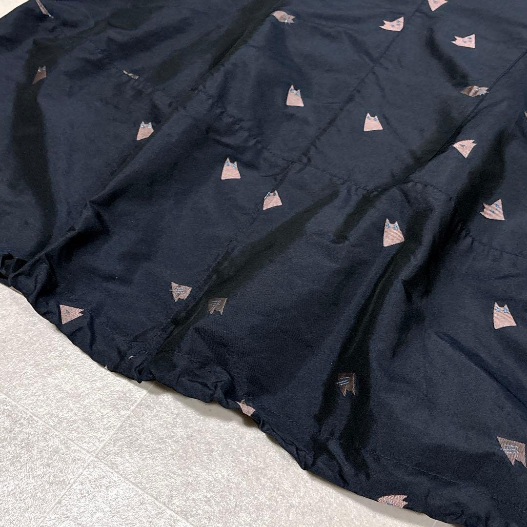 キューブキューブ　マツオインターナショナル　ハーフコート　ネイビー　サイズ38