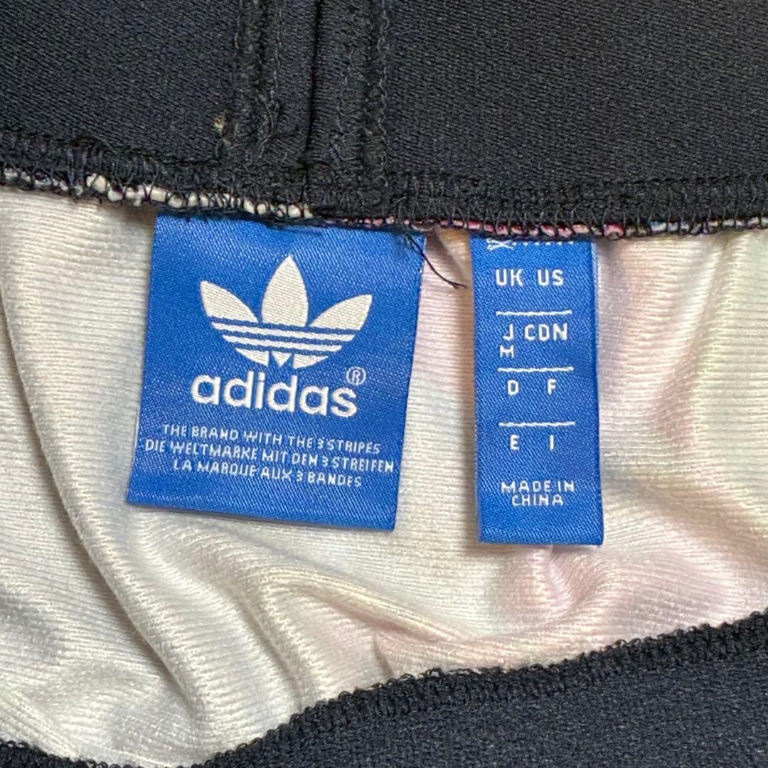 ✨レア柄✨アディダス　adidas 総花柄　ロングスカート　パンジー柄