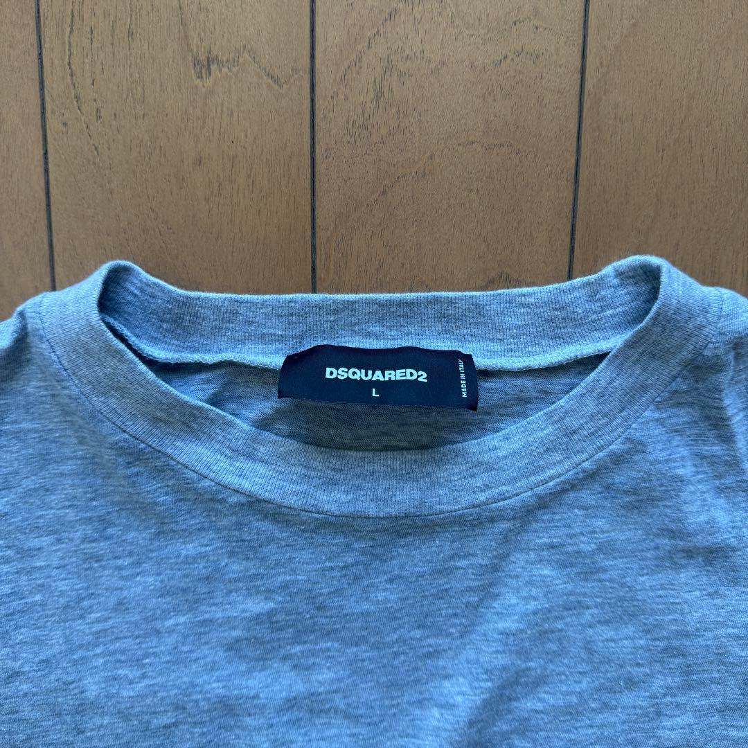美品DSQUARED2 MILANO Tシャツ L グレー