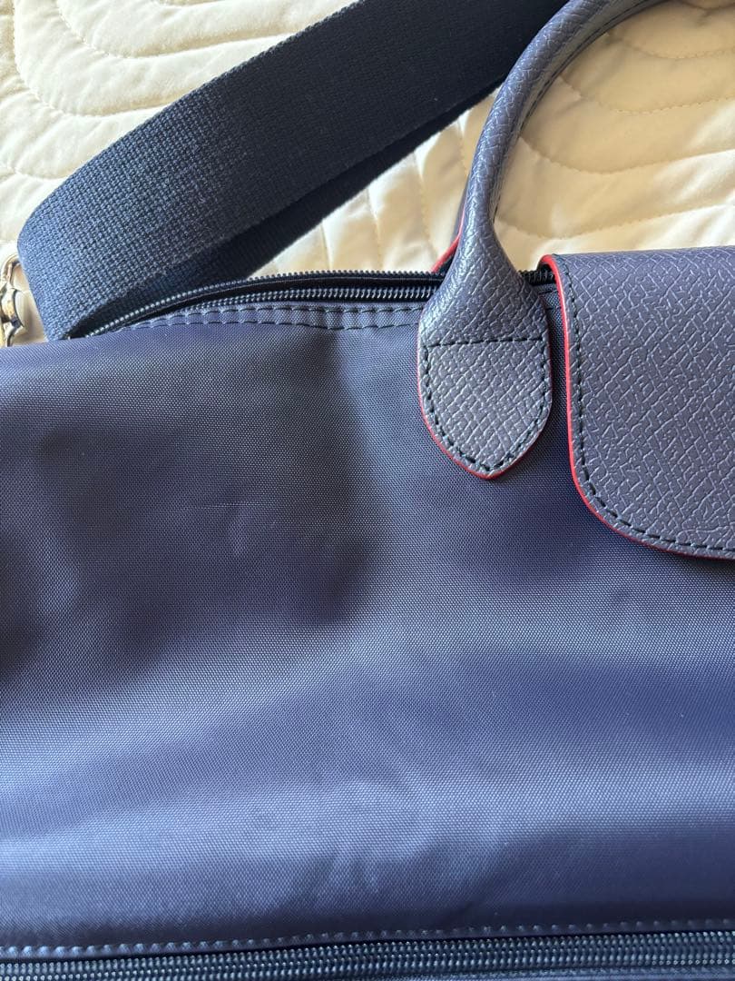 LONGCHAMP サイズ変更可能旅行バッグ　ボストンバッグ未使用に近い一回使用