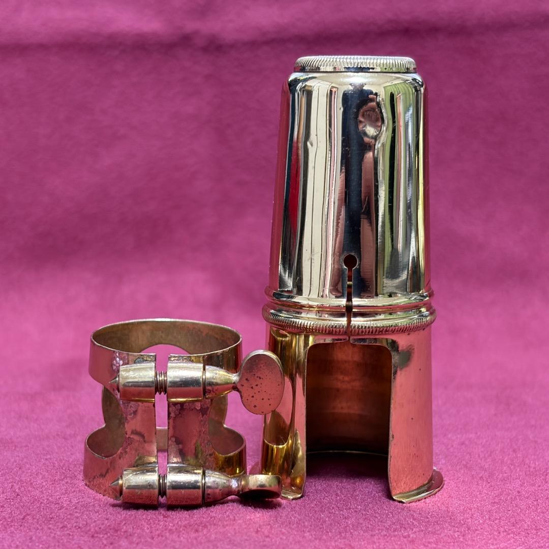 アルト ビンテージ SELMER リガチャー&キャップ