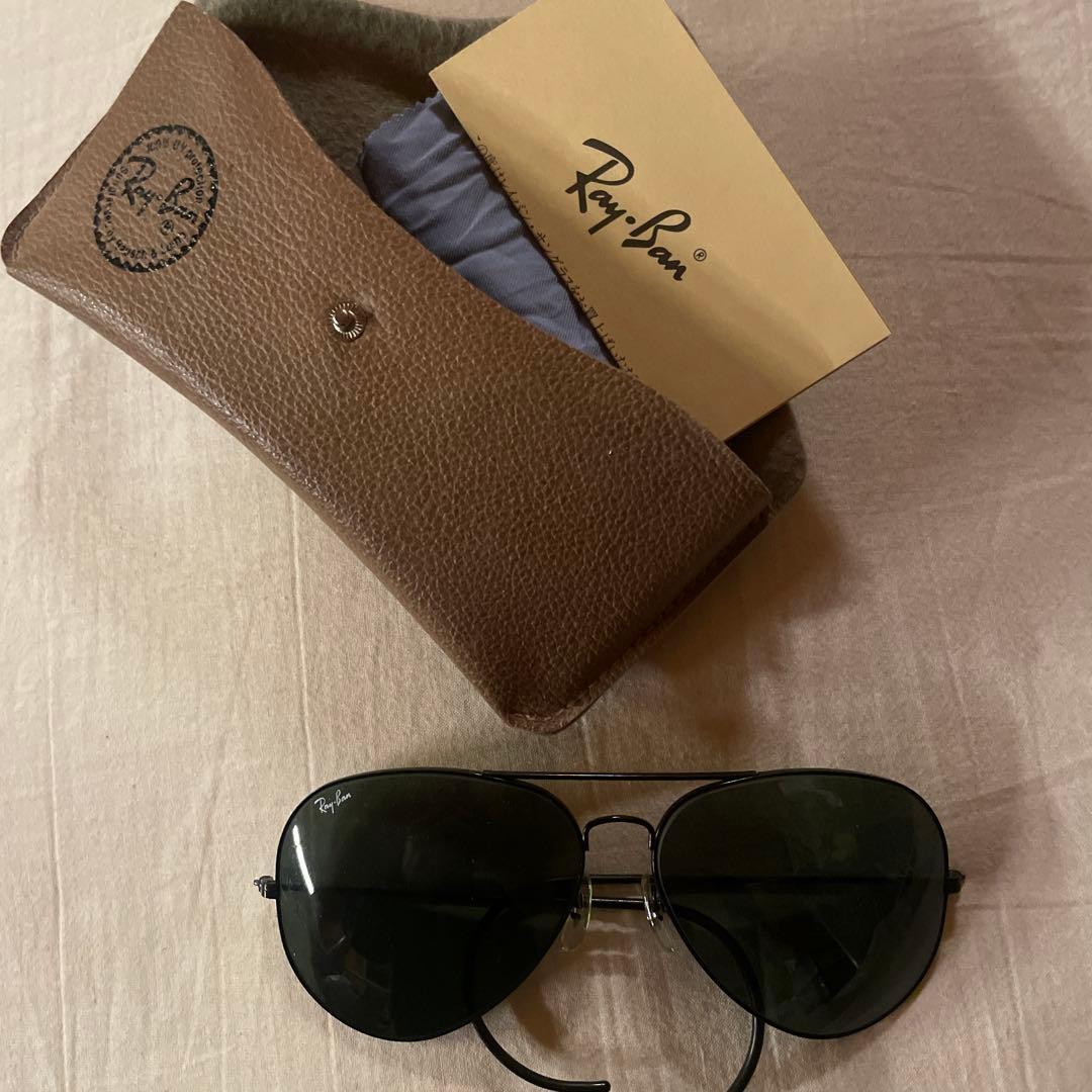 【極美品】Ray-Ban アビエーター サングラス 箱付き RB3025