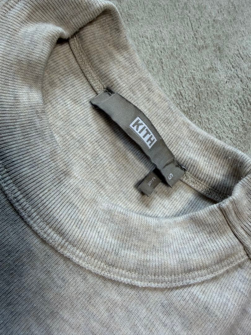 KITH クロップド Tシャツ グレー S
