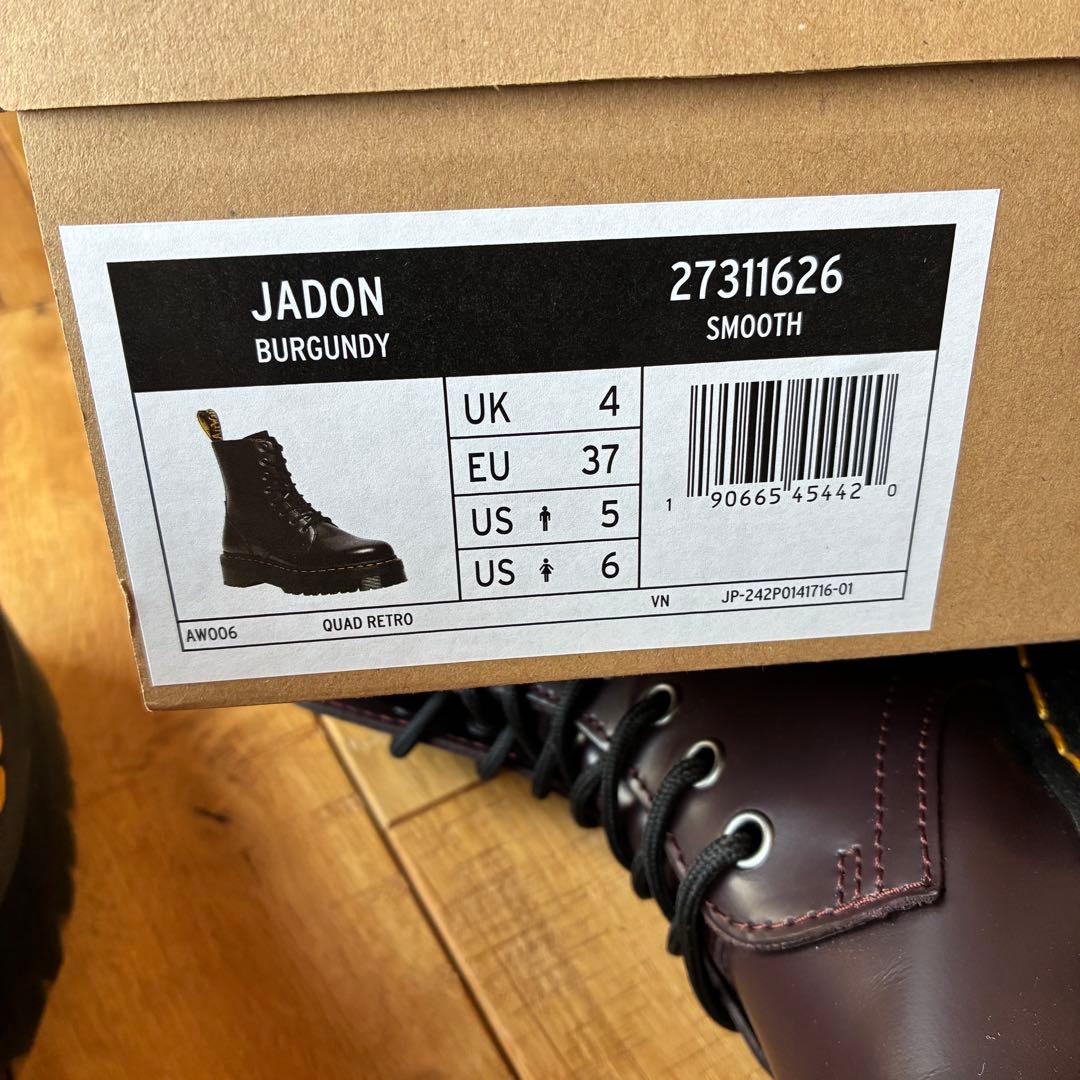 Dr.Marten's JADON サイドジップ UK4 23cm 美中古 美品
