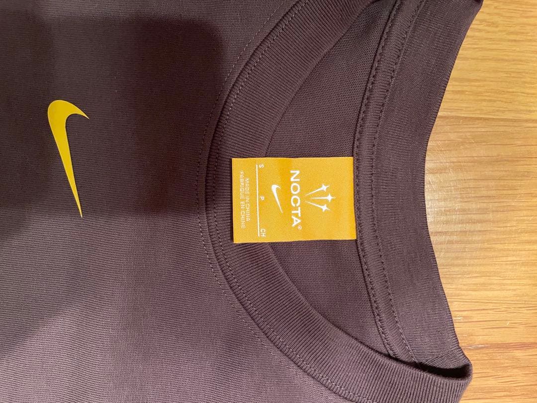 NIKE NOCTA ブラウン Tシャツ Sサイズ