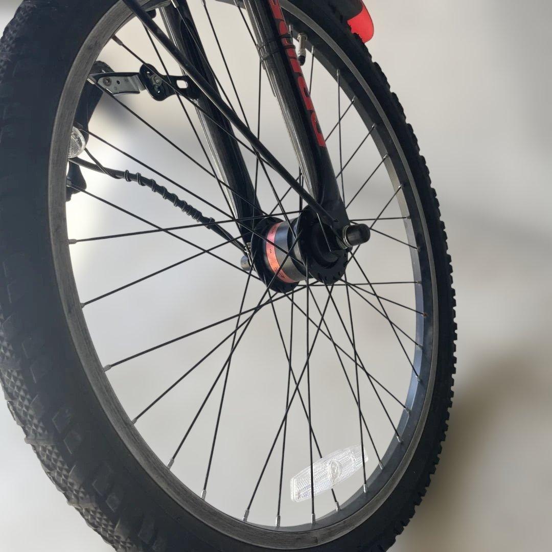 【カバー付き】ドライド S3 246HD-L 24インチ 6段変速　ブラック
