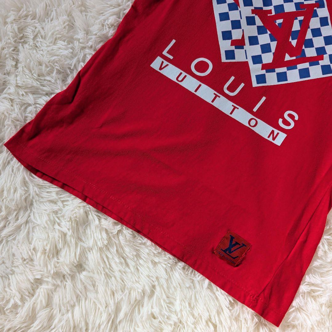 【チャコ】LOUIS VUITTON Tシャツ ロゴプリントクリーニング済