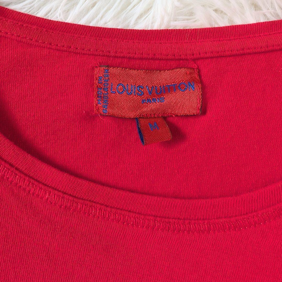 【チャコ】LOUIS VUITTON Tシャツ ロゴプリントクリーニング済