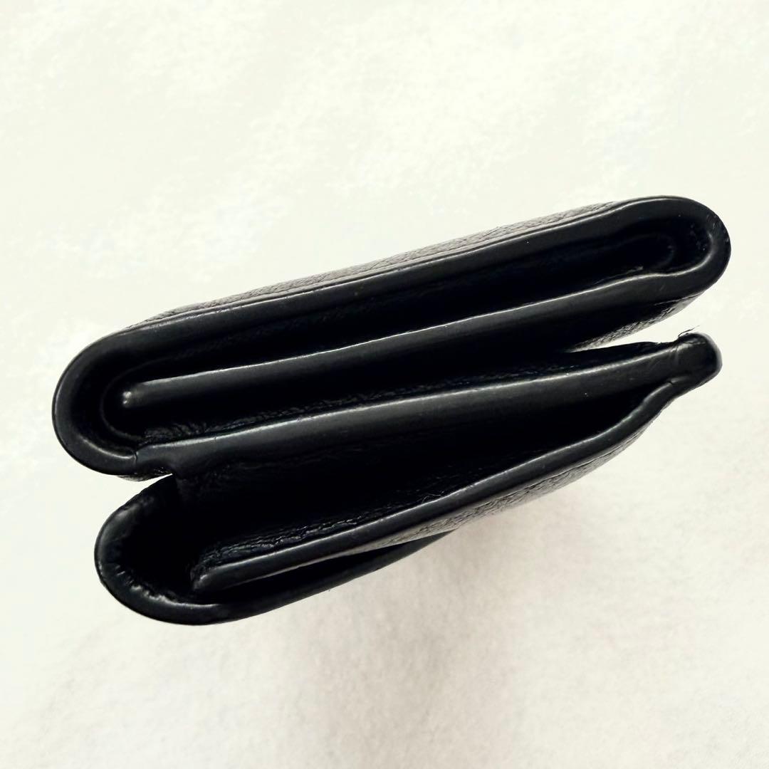 BALENCIAGA バレンシアガ 財布　ペーパー ミニ ウォレット ブラック