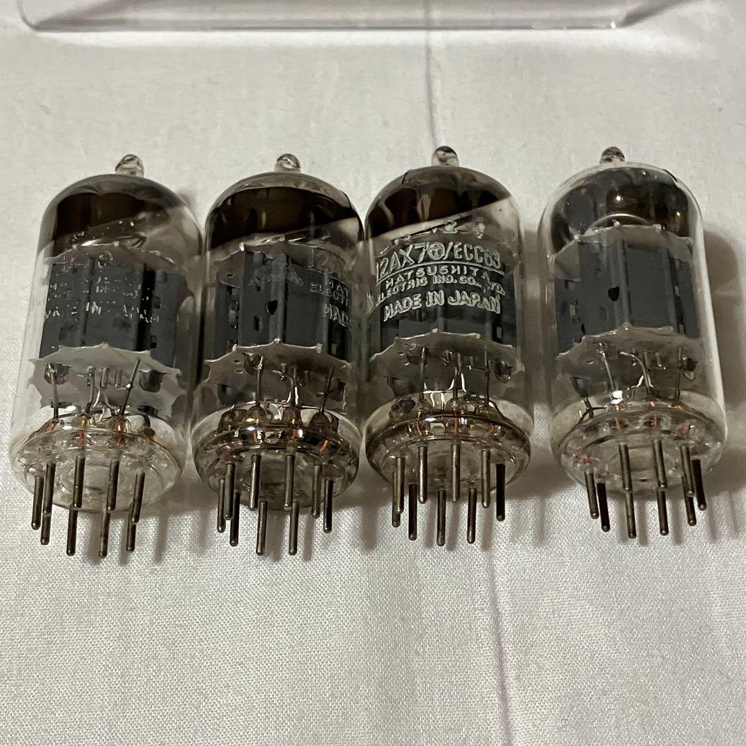 松下 12AX7 / ECC83 真空管 4本セット
