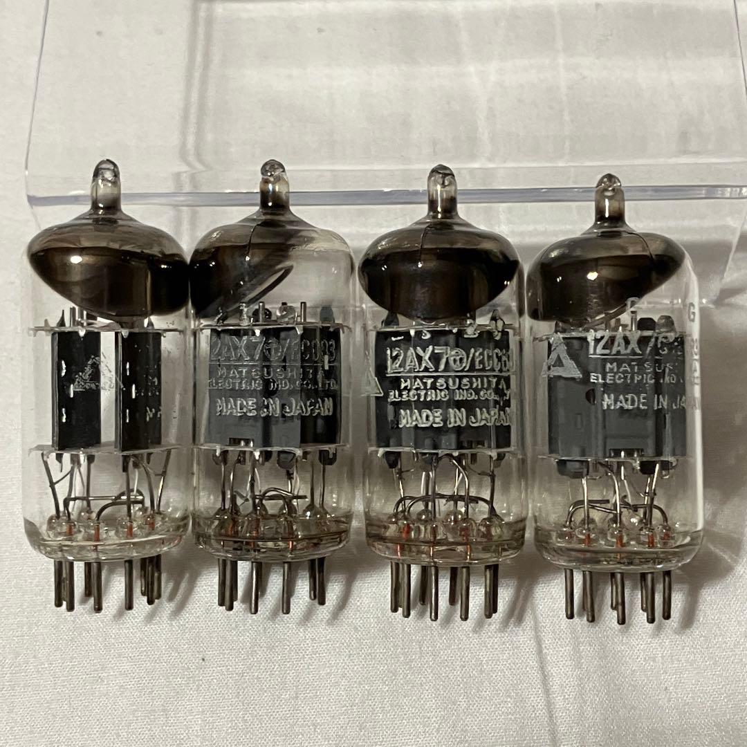 松下 12AX7 / ECC83 真空管 4本セット