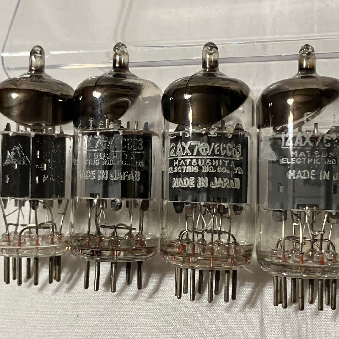 松下 12AX7 / ECC83 真空管 4本セット