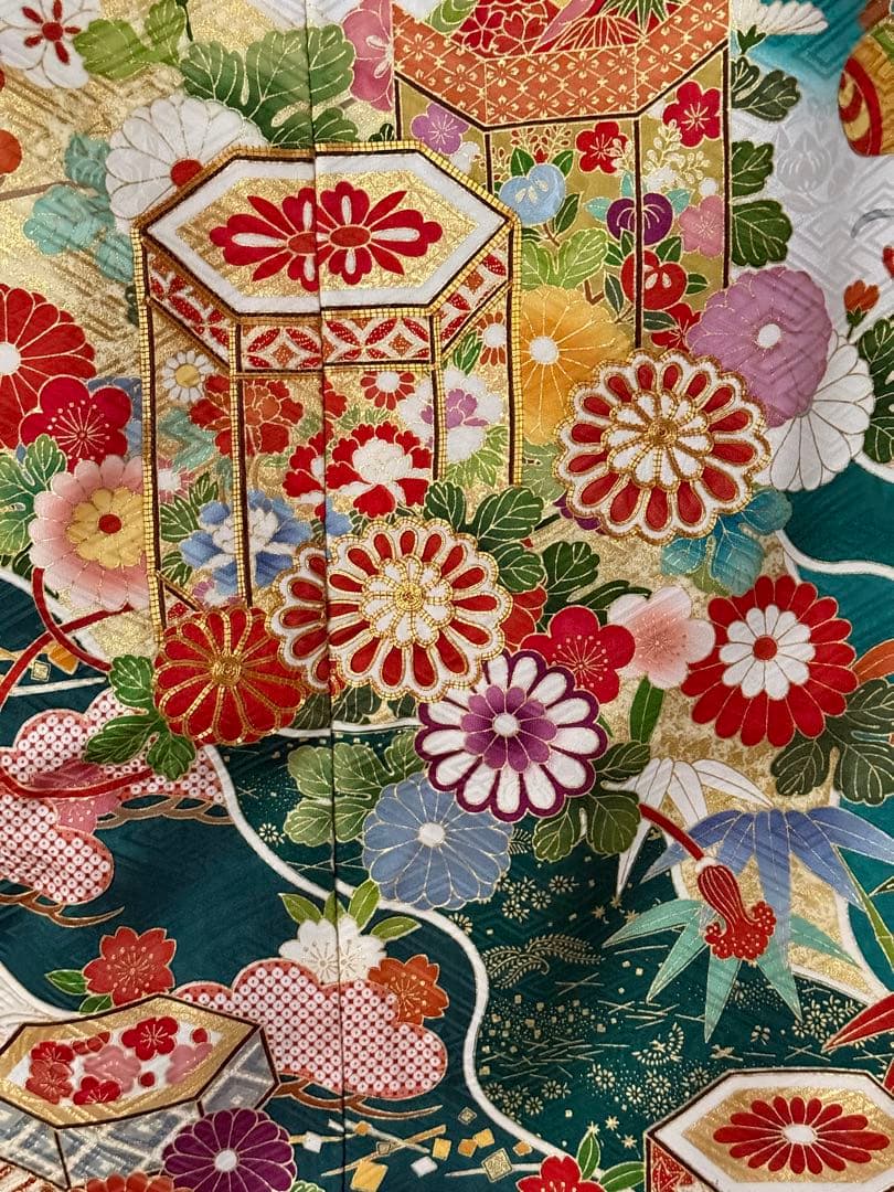 【最高級振袖】吉澤織物 [吾妻徳穂の世界]新品未仕立品/定価70万の品/古典柄