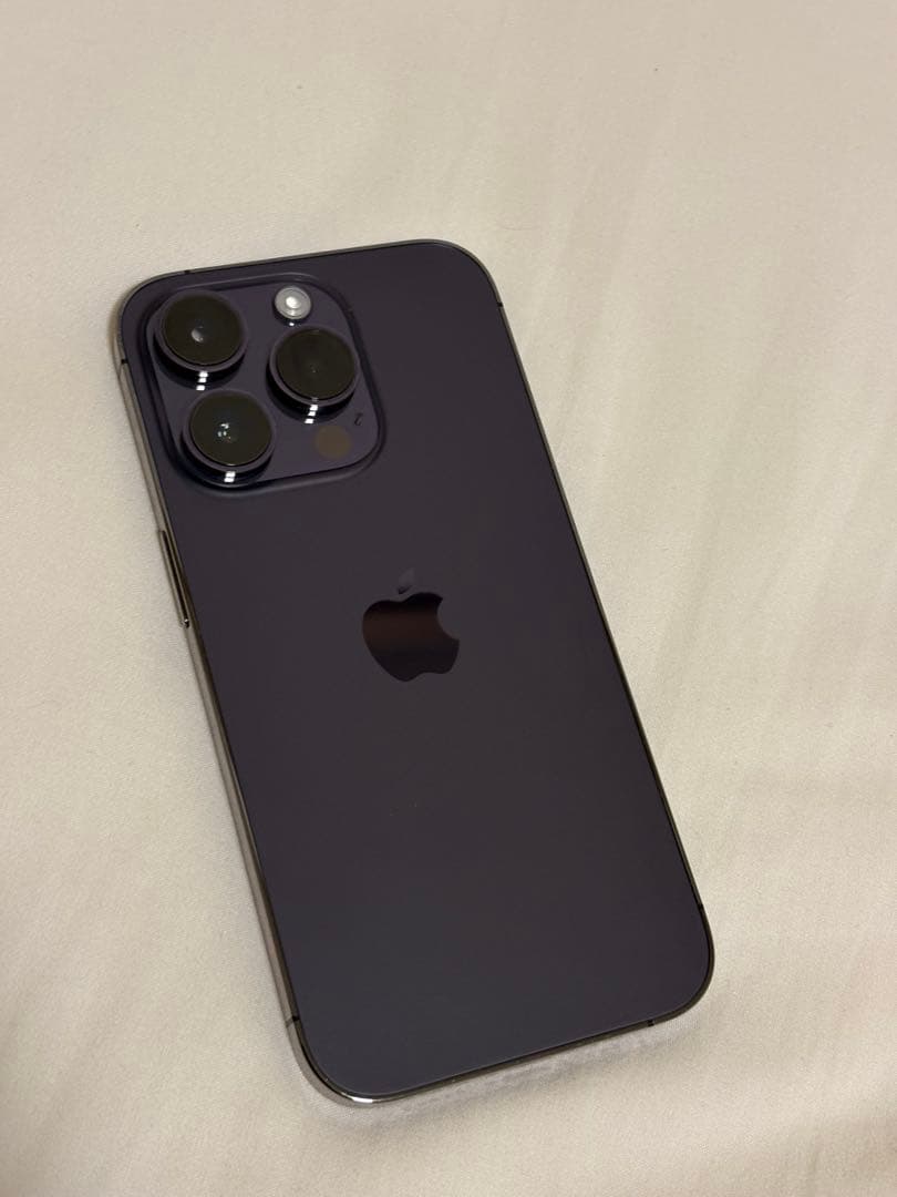 【SIMフリー】iPhone14Pro【ディープパープル】 箱付き