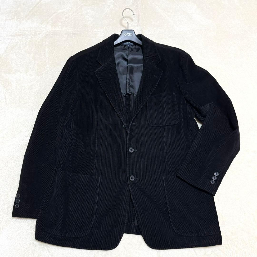 ブルックスブラザーズ コーデュロイ アンコン ジャケット 42 XL 黒