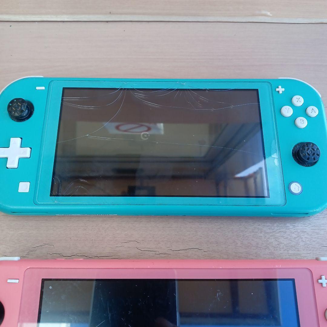 裕*様 Switch Lite ターコイズ・ピンク 2台セットジャンク